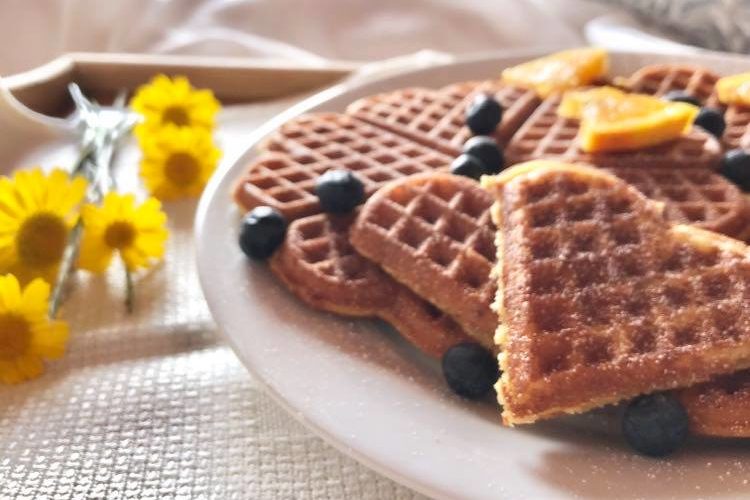 Waffles de Laranja